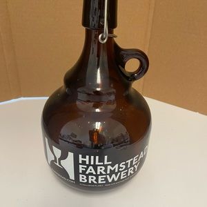 Hill Farmstead Brewery 2L Flip Top Growler Amber Empty from #1 Ranked Brewery!